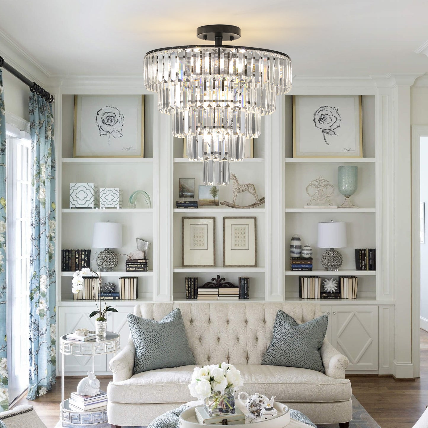 Oakridge Modern Crystal Chandelier