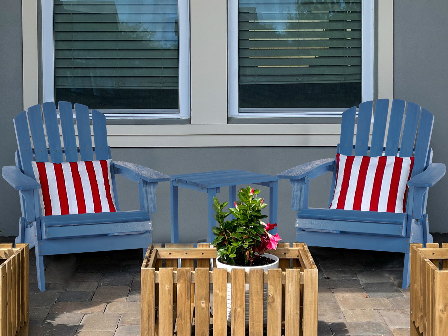 Centerville Craftsman Oversize Wooden Folding Chair