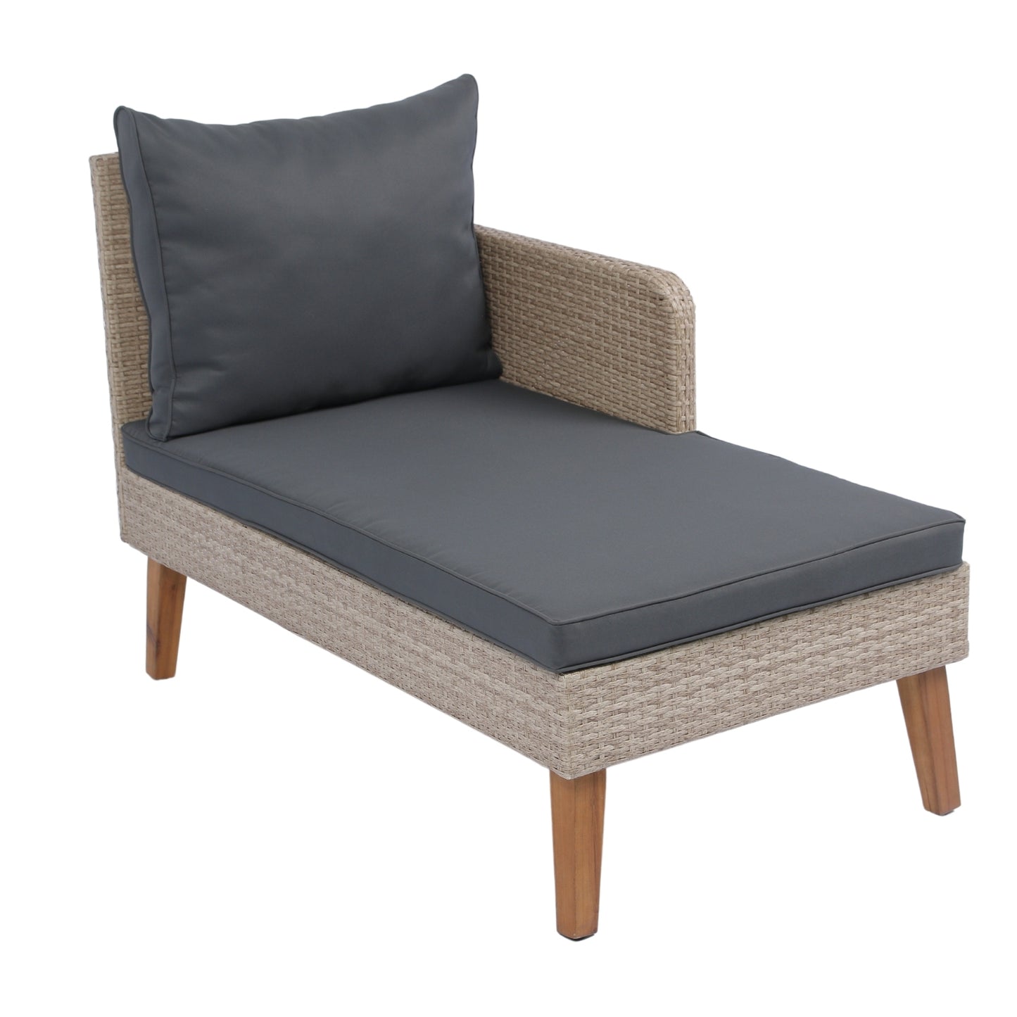 Bartholomew Modern Rattan Outdoor Sofa