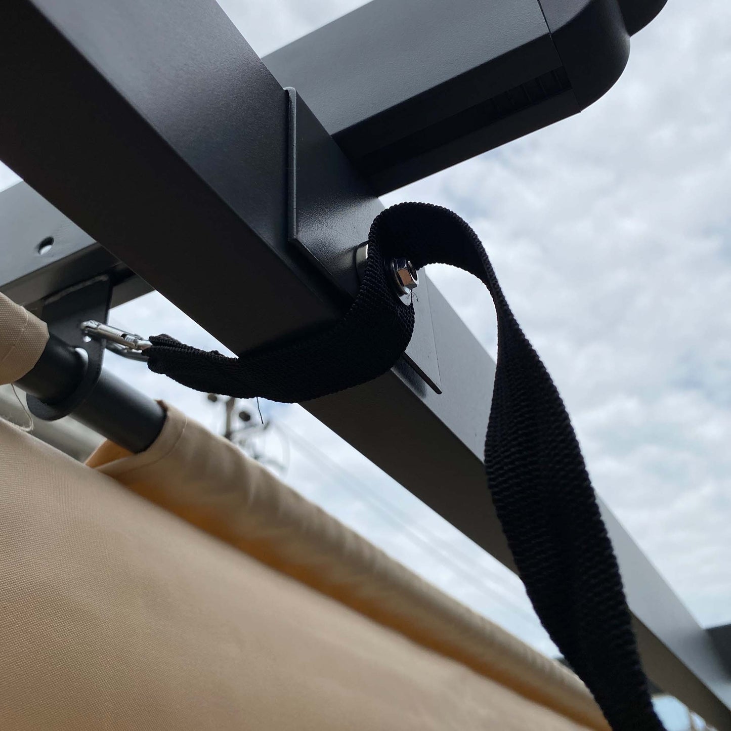 Mission Modern Retractable Sun Pergola