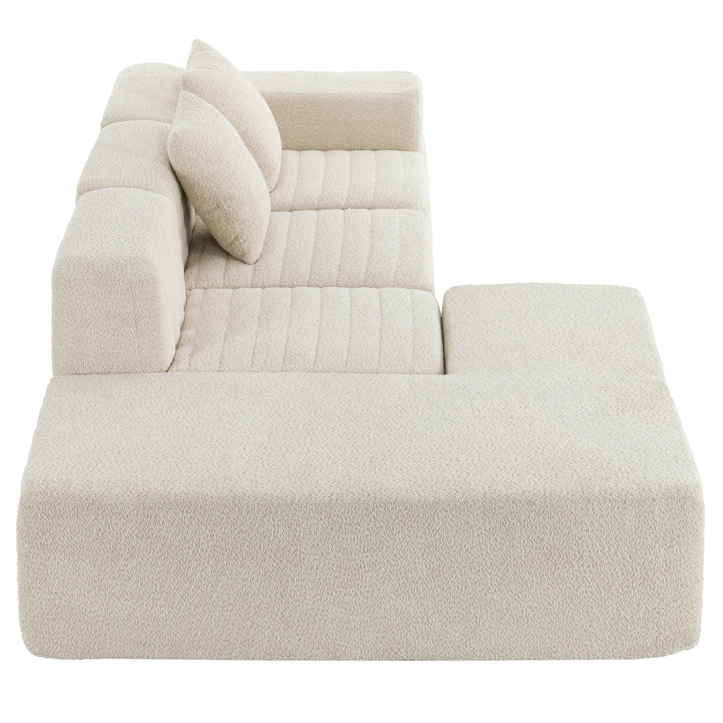 Luz Contemporary Sectional Sofa Set