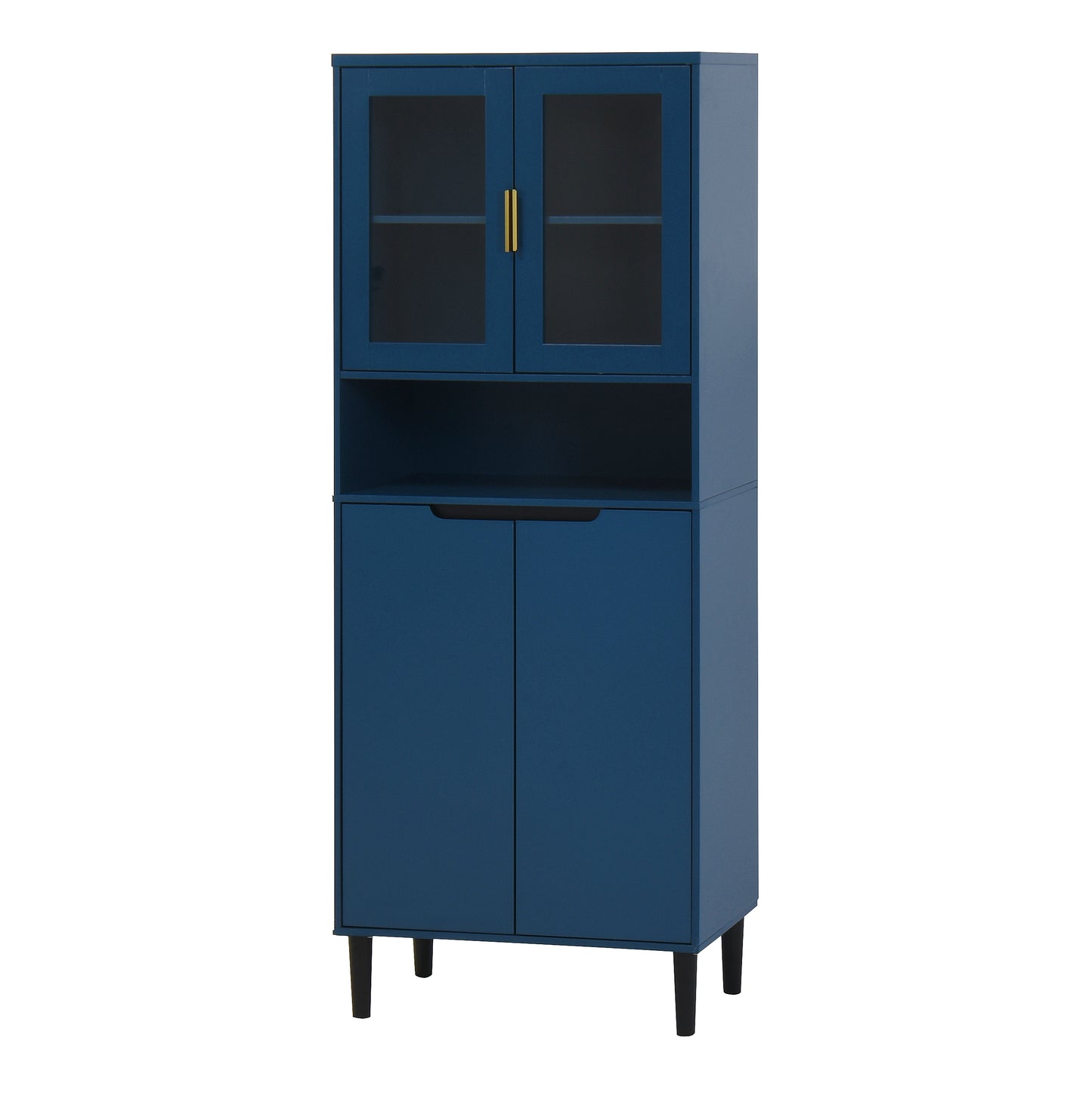 Irvington Contemporary Storage Bookcase
