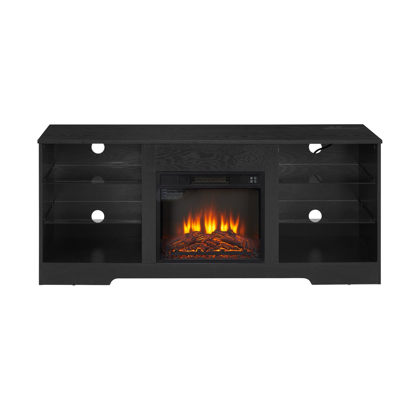 Lula Modern LED Fireplace TV Stand