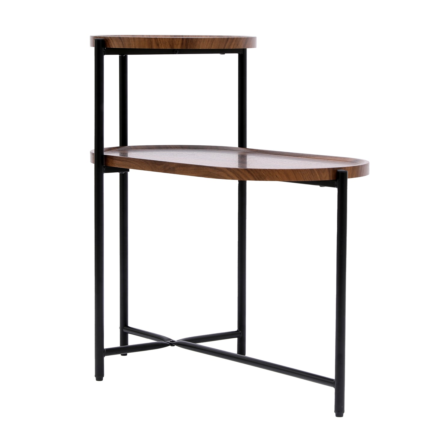 Cleo Mid-Century Walnut Coffee Table