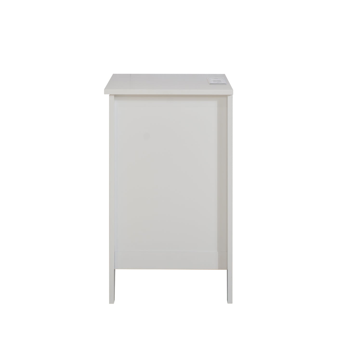 Niles Modern Drawer Nightstand with Charging Station