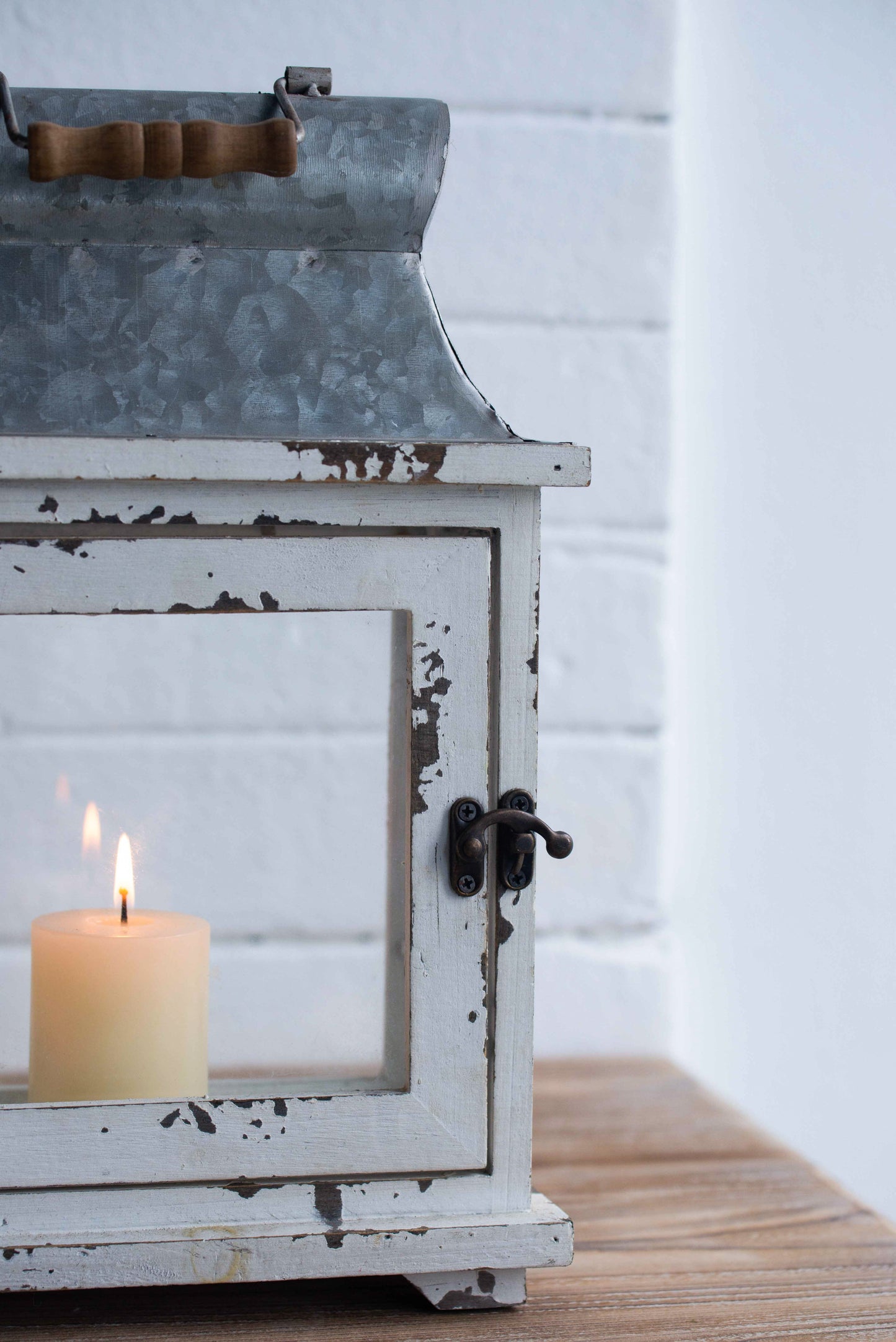 Warmsprings Craftsman Hurricane Lantern Holder