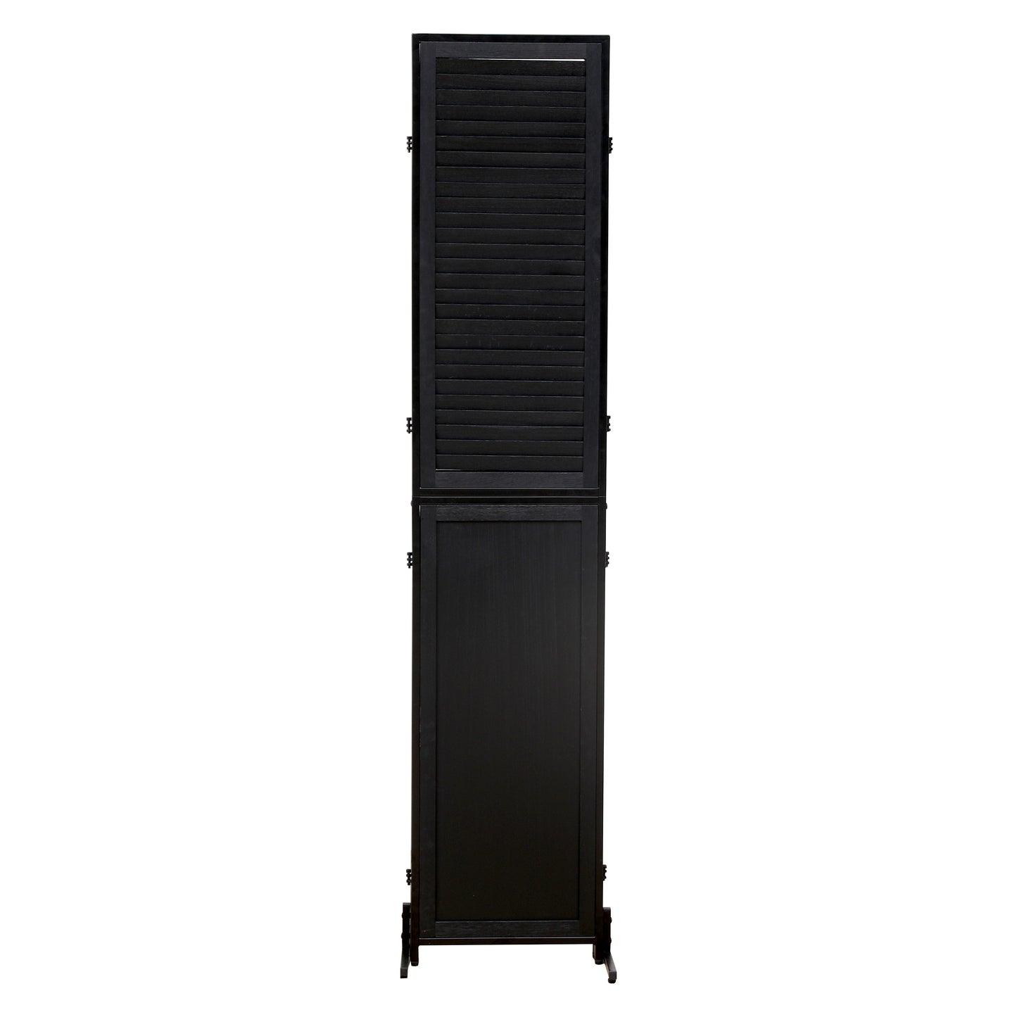 Westport Modern Wood Folding Privacy Screen