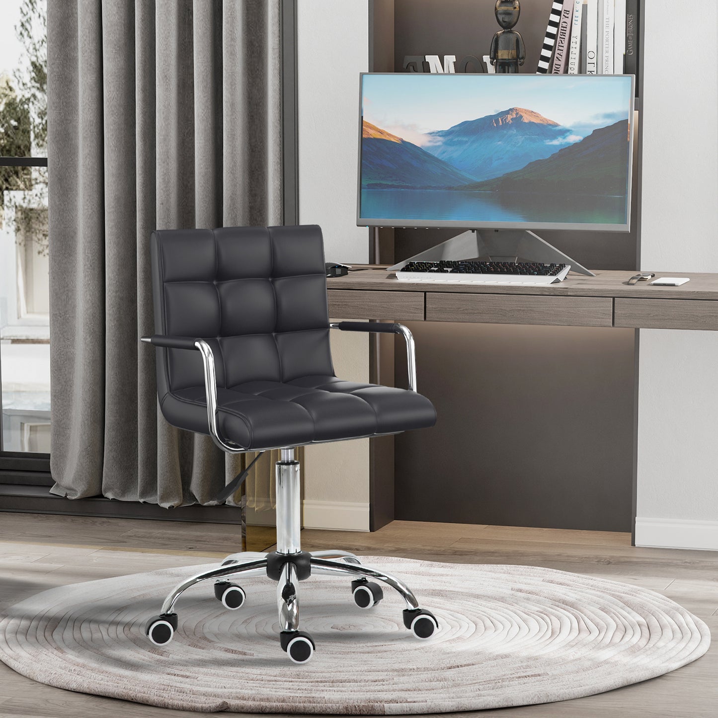 Jiron Modern PU Leather Office Chair