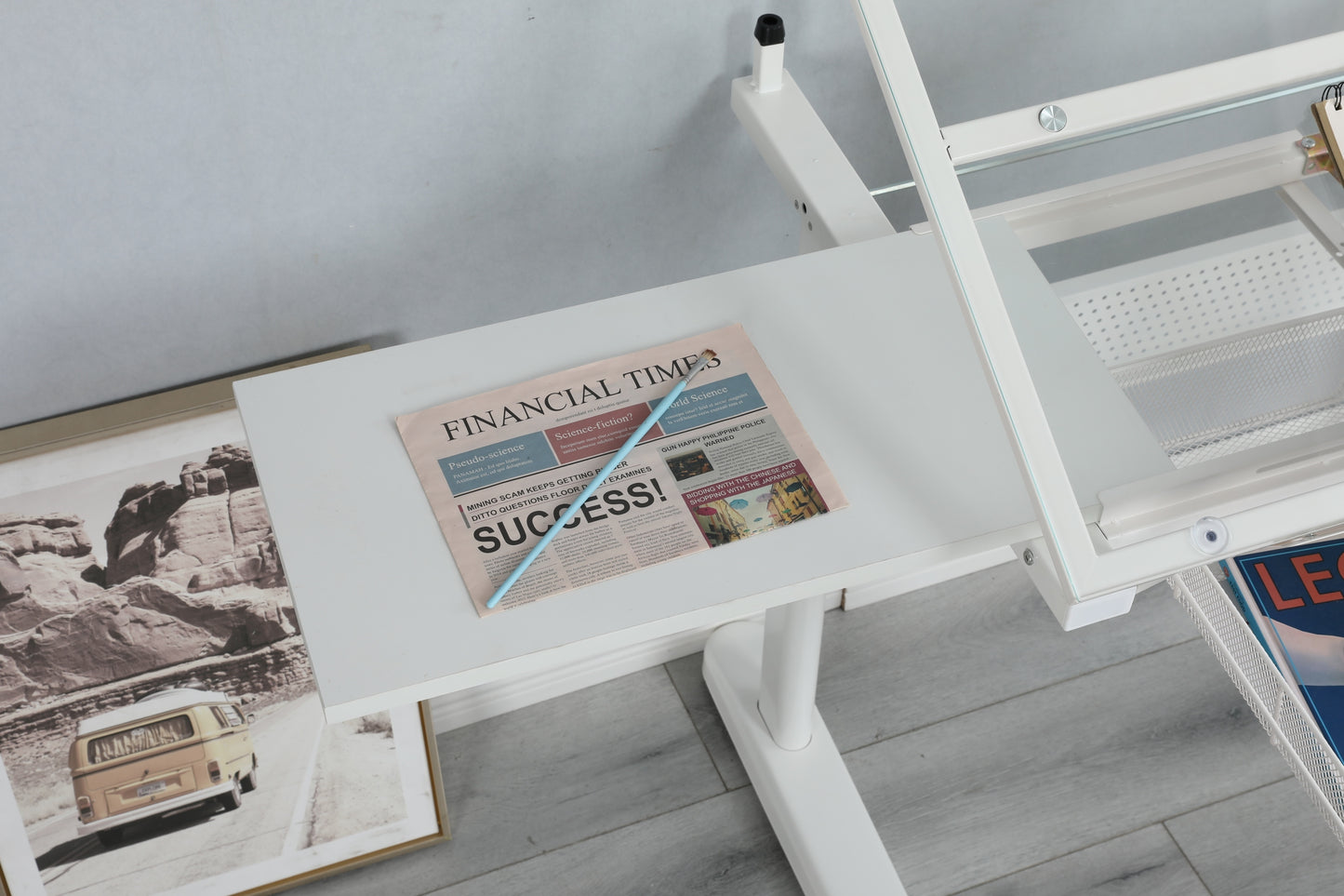 Fremont Industrial Adjustable Work Desk
