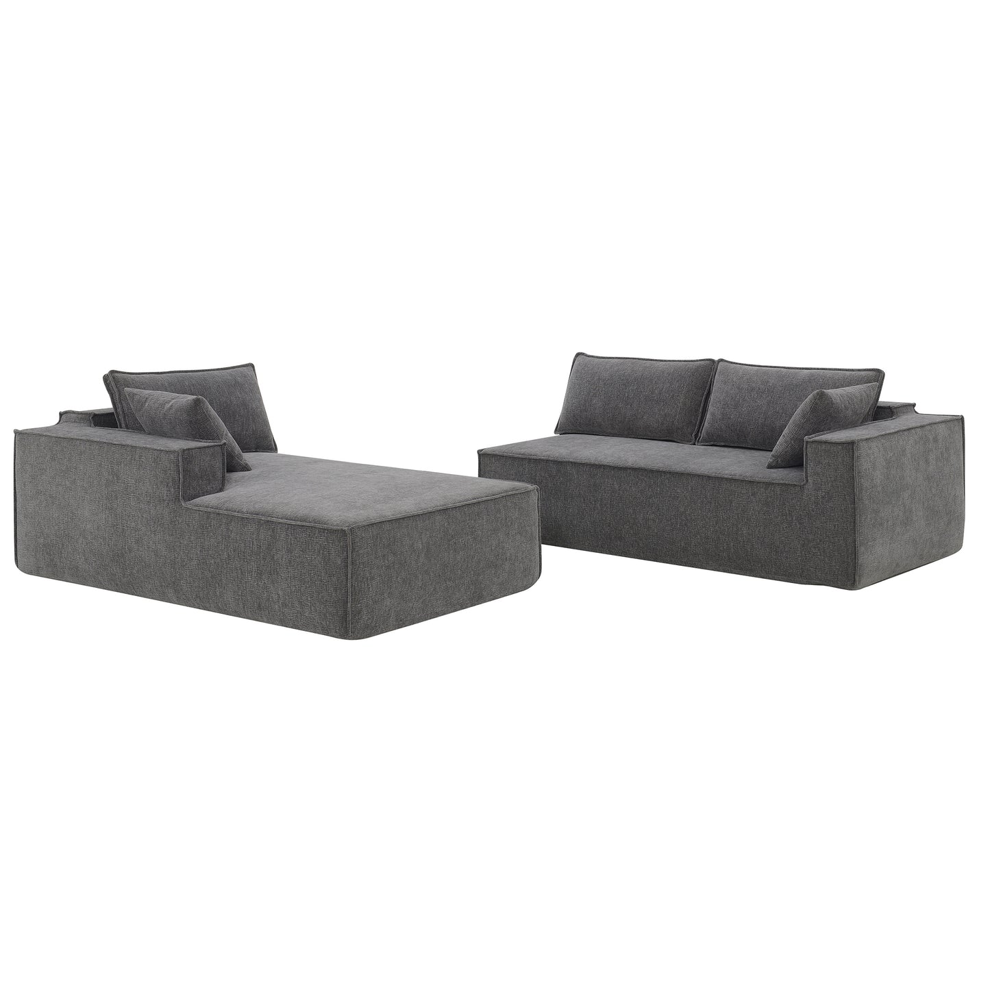 Kingsly Contemporary Modular Sofa Set