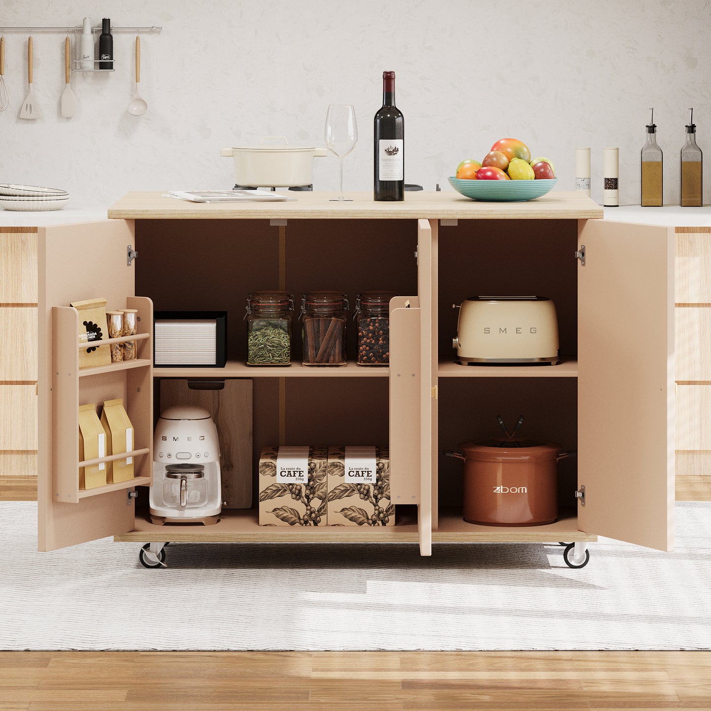 Marcel Modern Kitchen Island