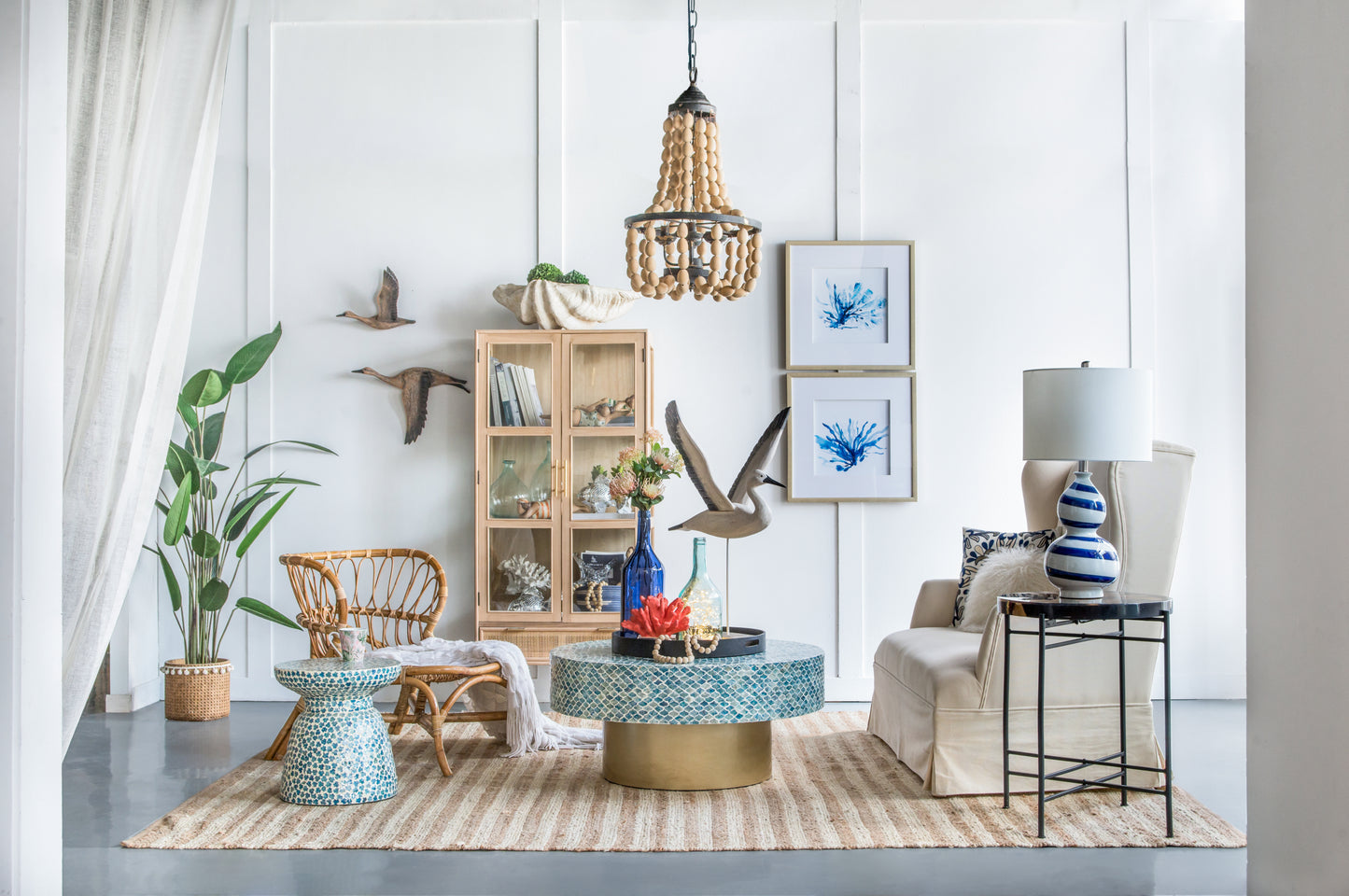 Lula Contemporary Migrating Bird Decor