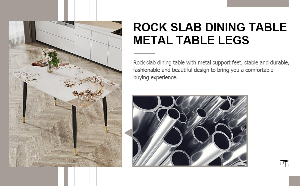 Bartholomew Modern Lunar Dining Table