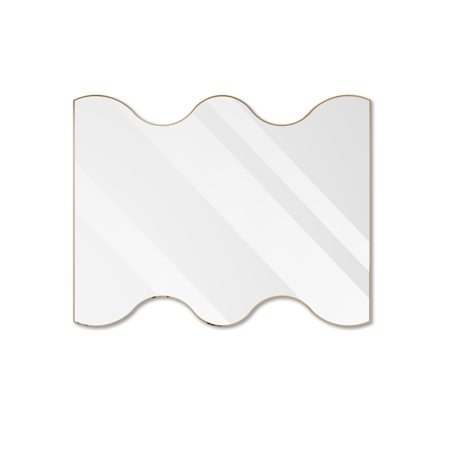 Amity Contemporary Elegance Wavy Mirror