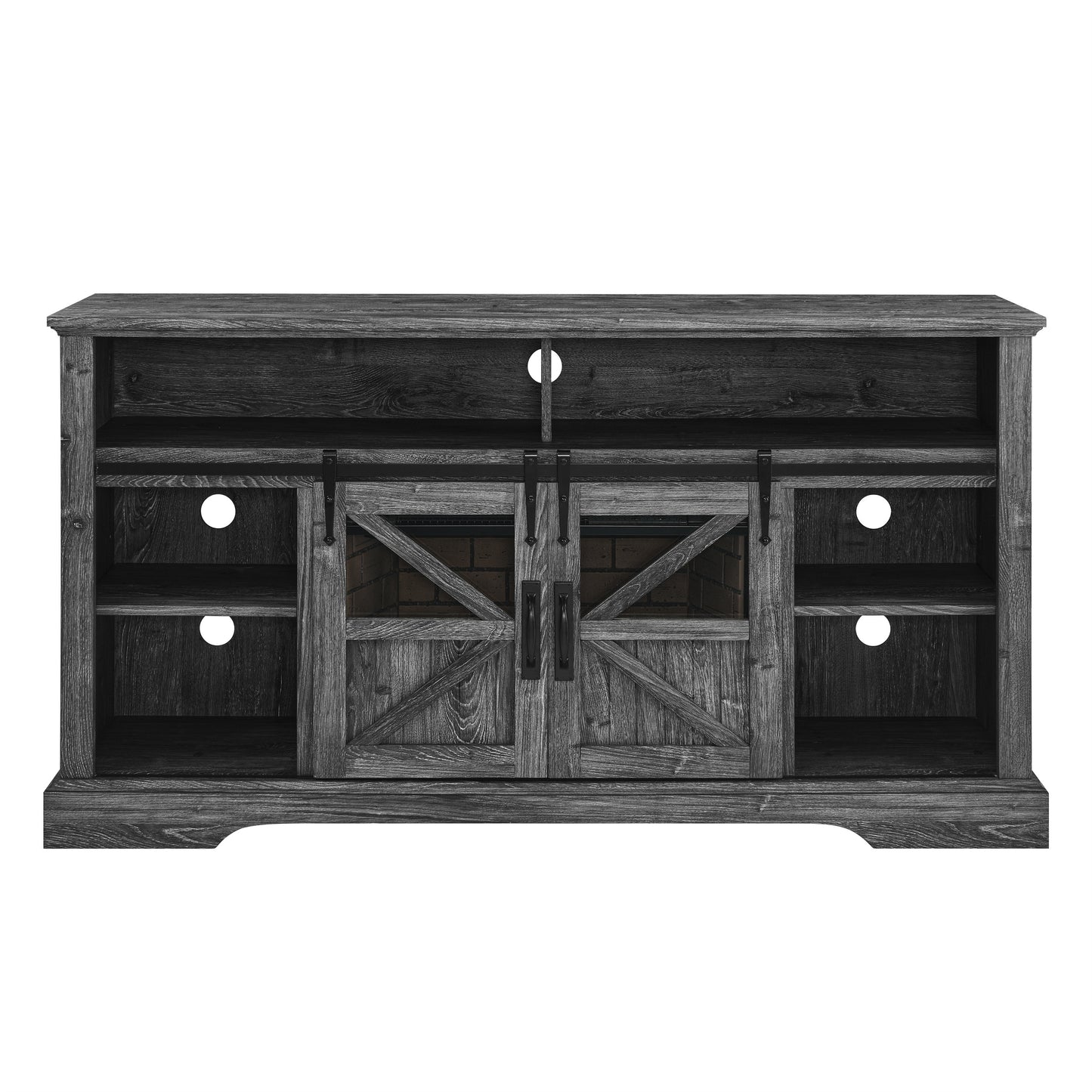 Fitch Modern Electric Fireplace Entertainment Center