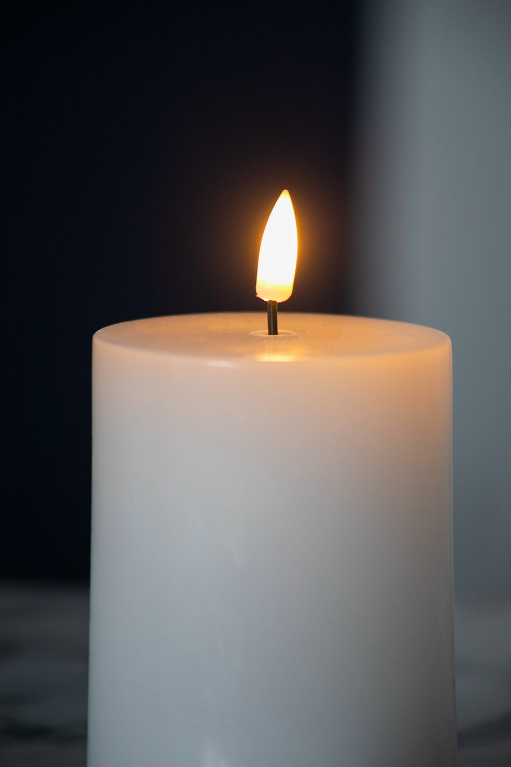 Elmcrest Contemporary Candles with Remote Control Timer