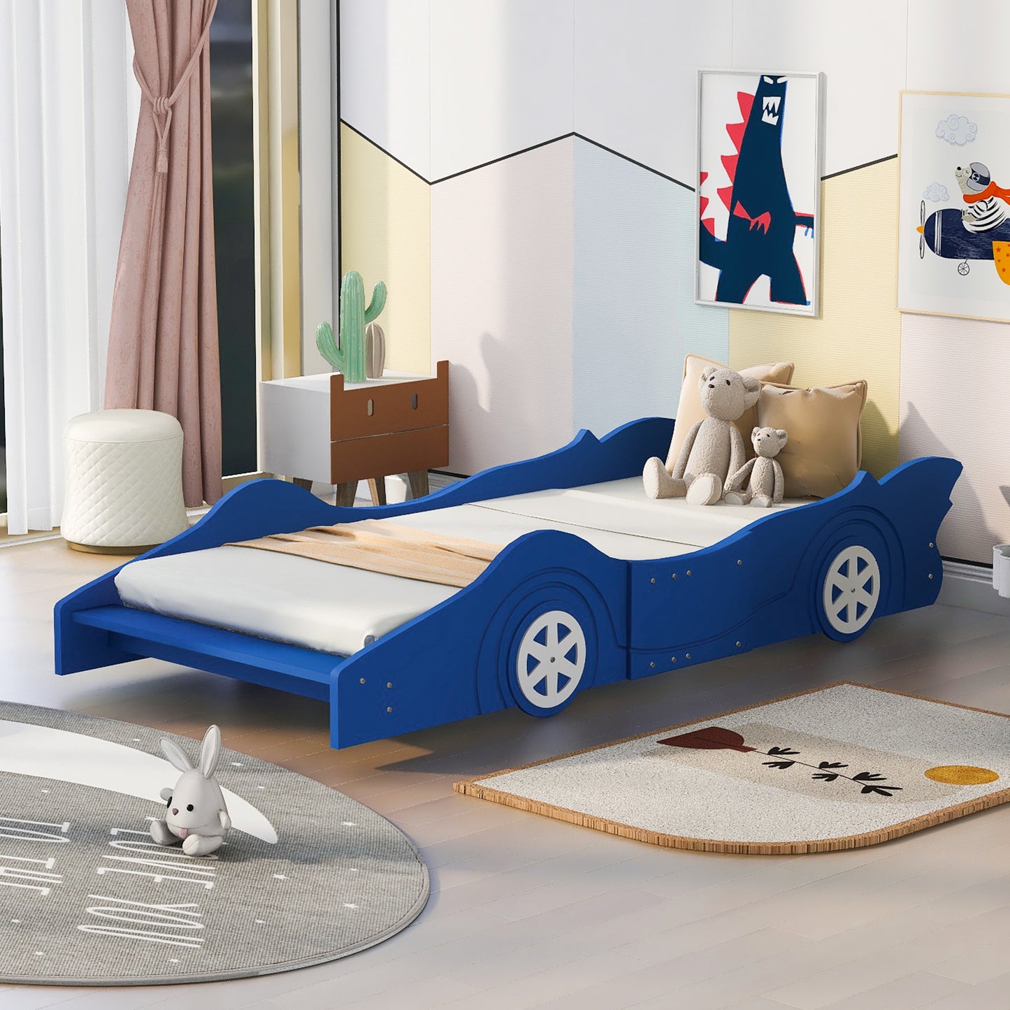 Westport Modern Race Car Platform Bed