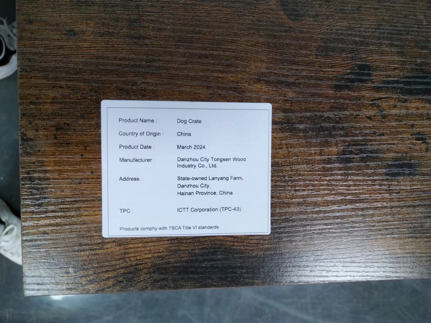 Calista Craftsman Crate Furniture Table