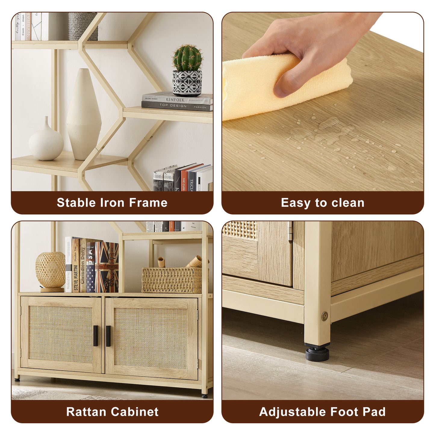 Bartholomew Modern Elegant Storage Shelve