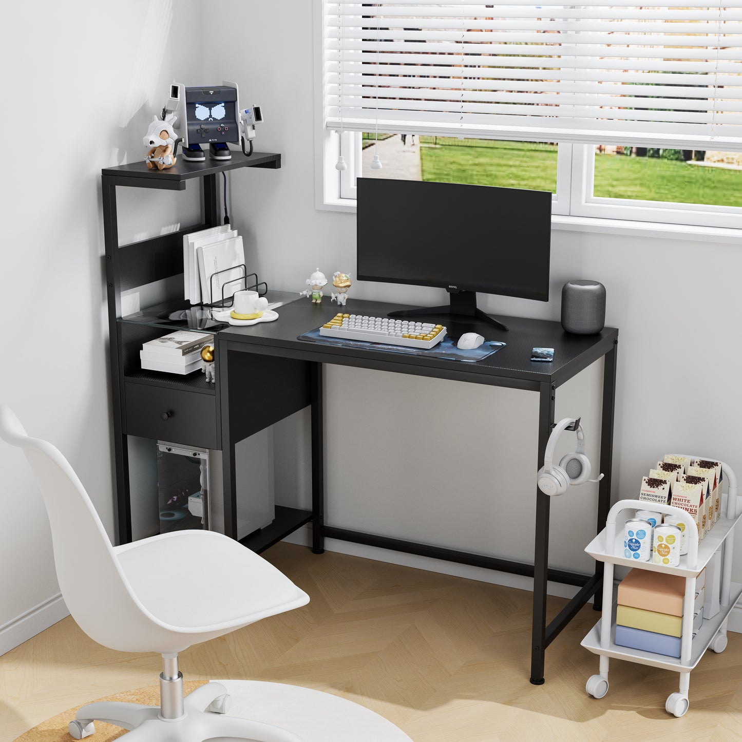 Oakridge Modern Power Desk Workstation
