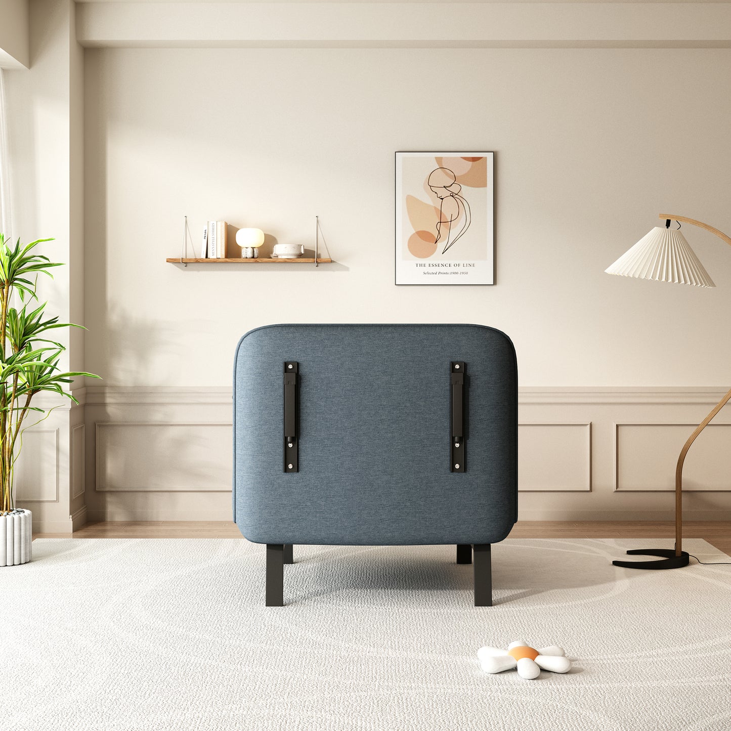 Healdsburg Contemporary Convertible Tri-Fold Chair
