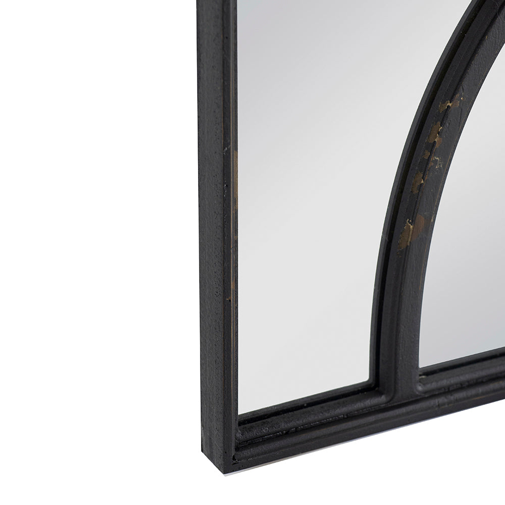 Lazzareschi Craftsman Wooden Wall Mirror