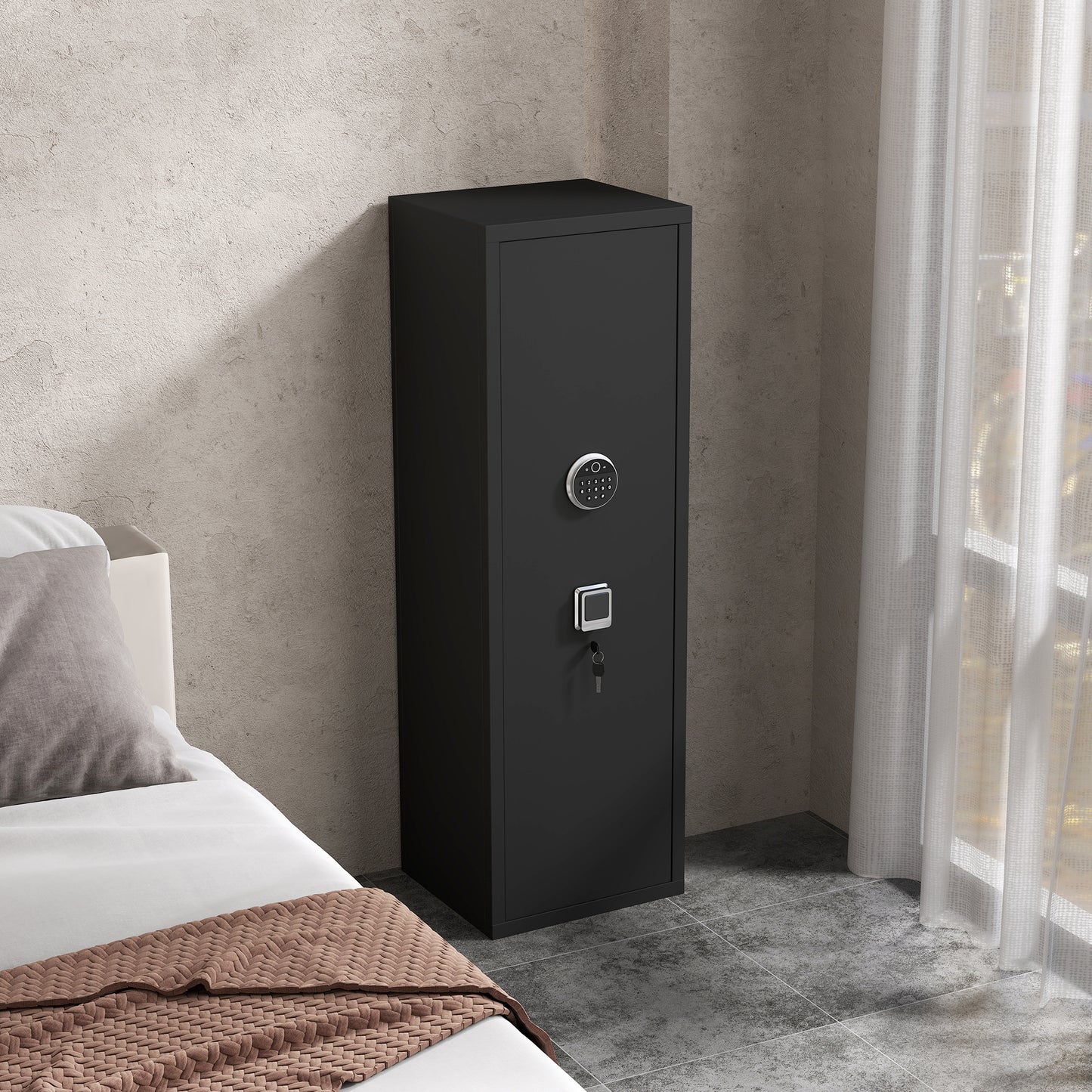 Kingsly Industrial Biometric Gun Safe Cabinet