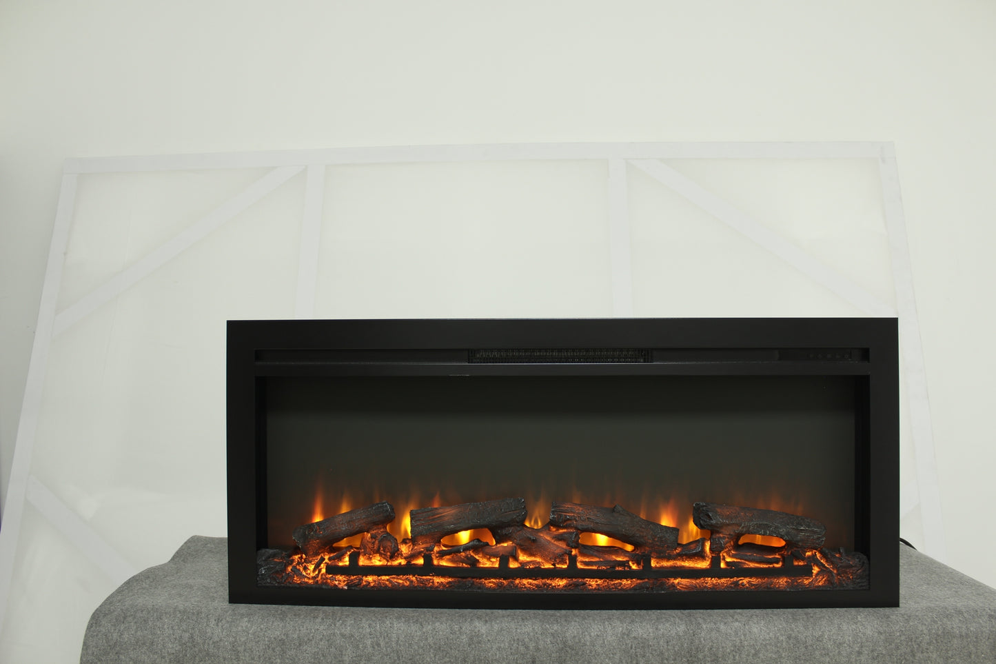 Lazzareschi Modern Electric Fireplace Heater