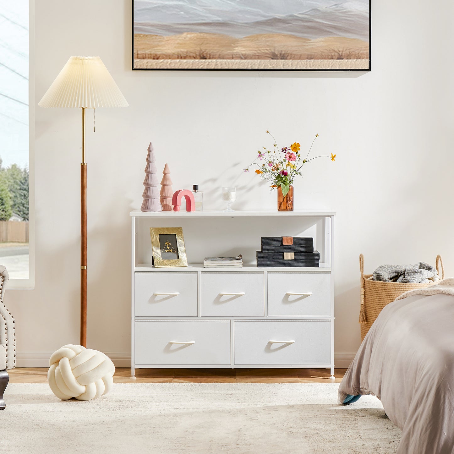 Healdsburg Modern Fabric Closet Dresser Storage
