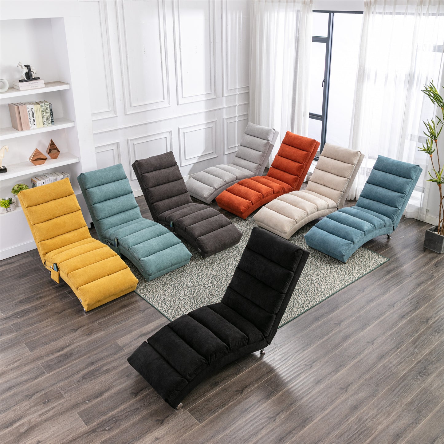 Bartholomew Contemporary Linen Massage Lounger