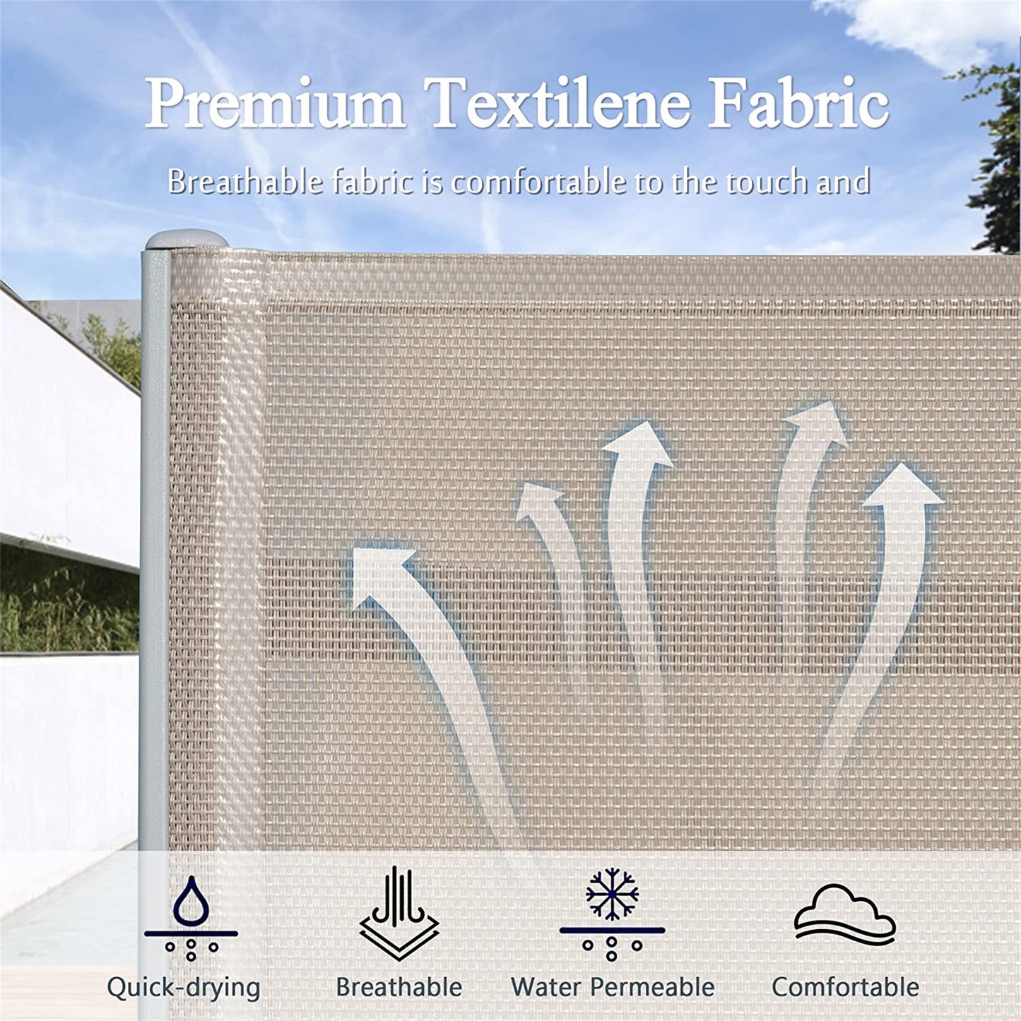 Marites Modern Outdoor Lounge Set