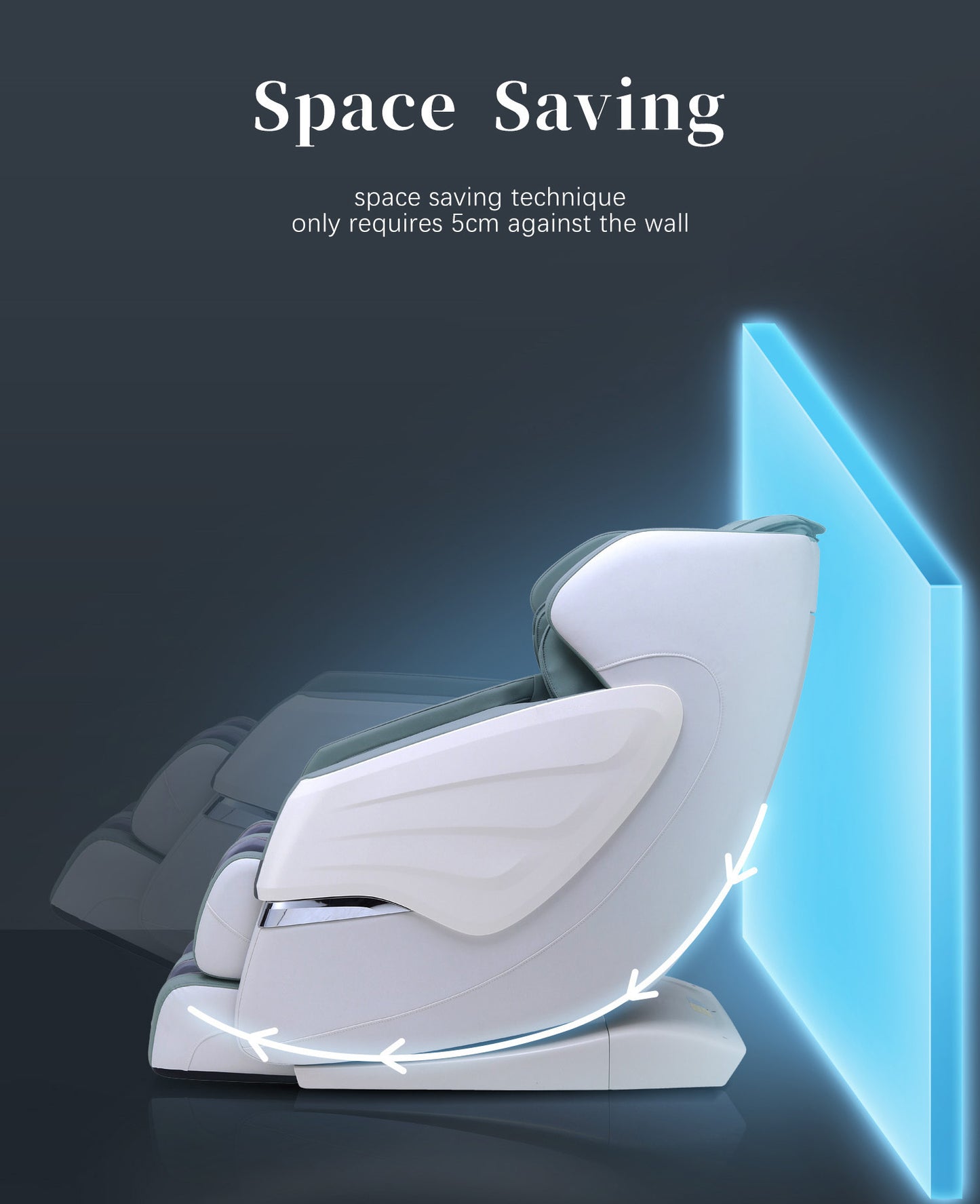 Warmsprings Modern Track Massage Recliner