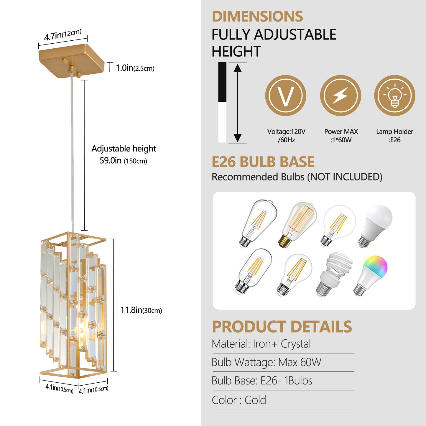 Westport Contemporary Elegance Ceiling Light