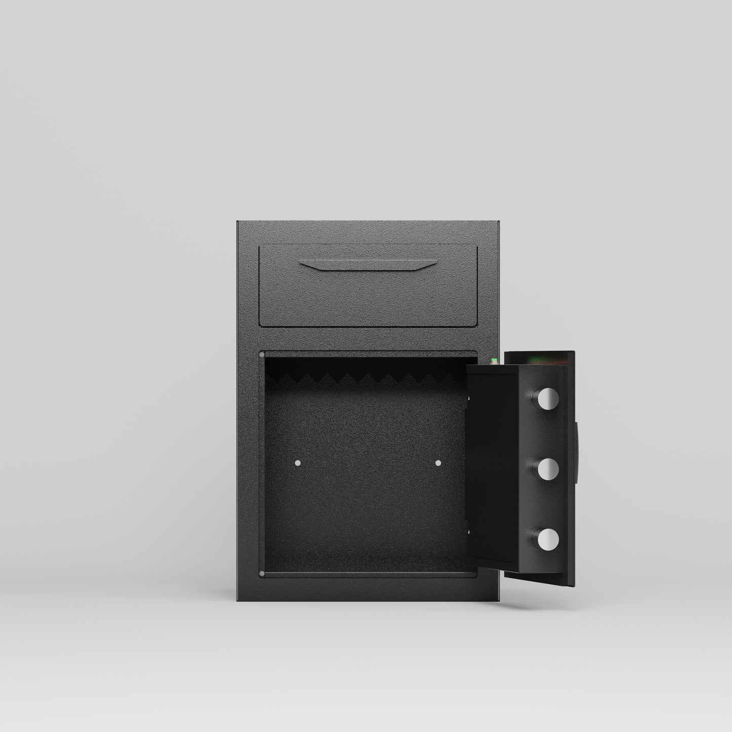 Luz Modern Carbon Steel Safe Box