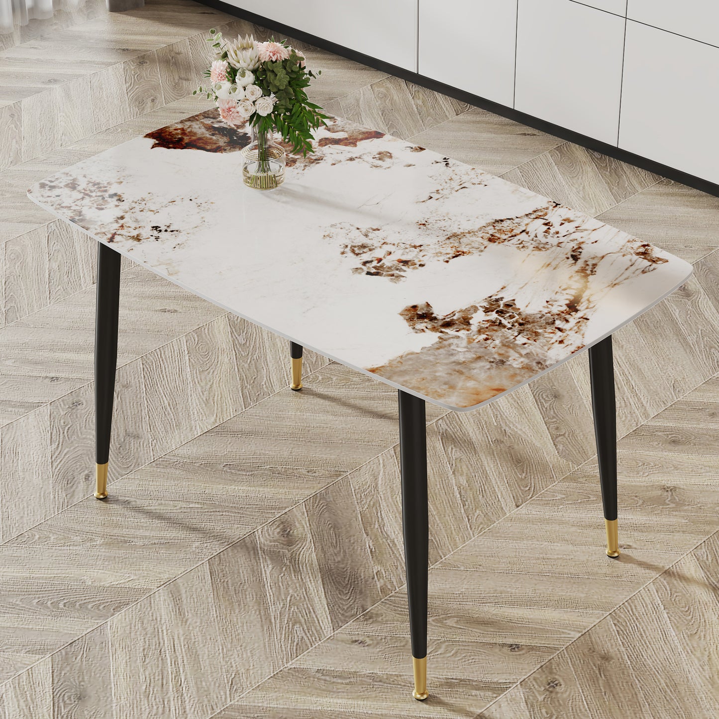 Bartholomew Modern Lunar Dining Table