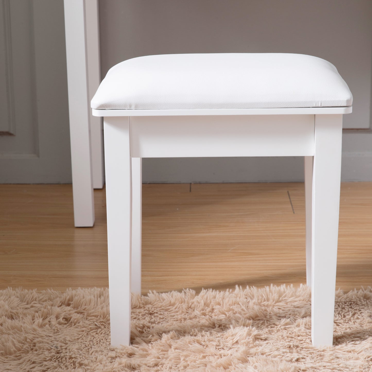 Eda Modern Cushion Vanity Stool