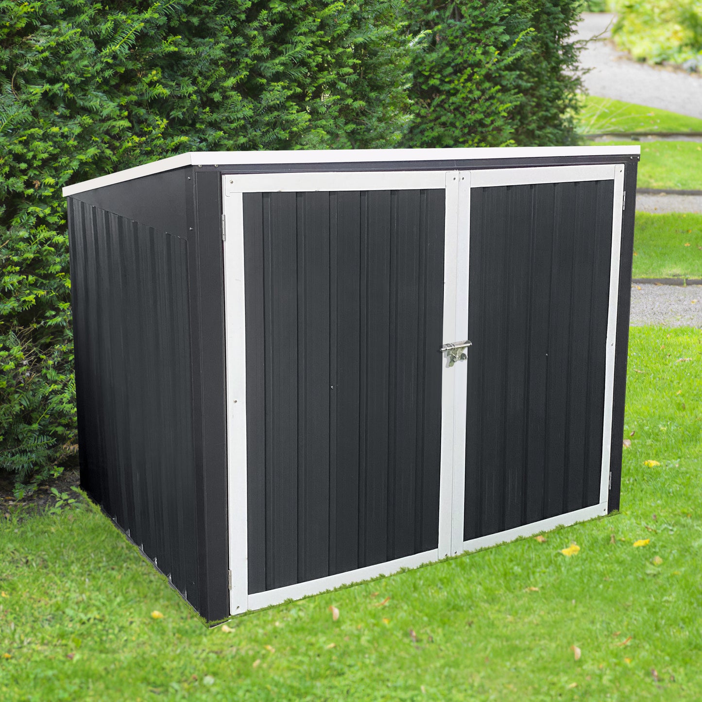 Lula Industrial Metal Shed
