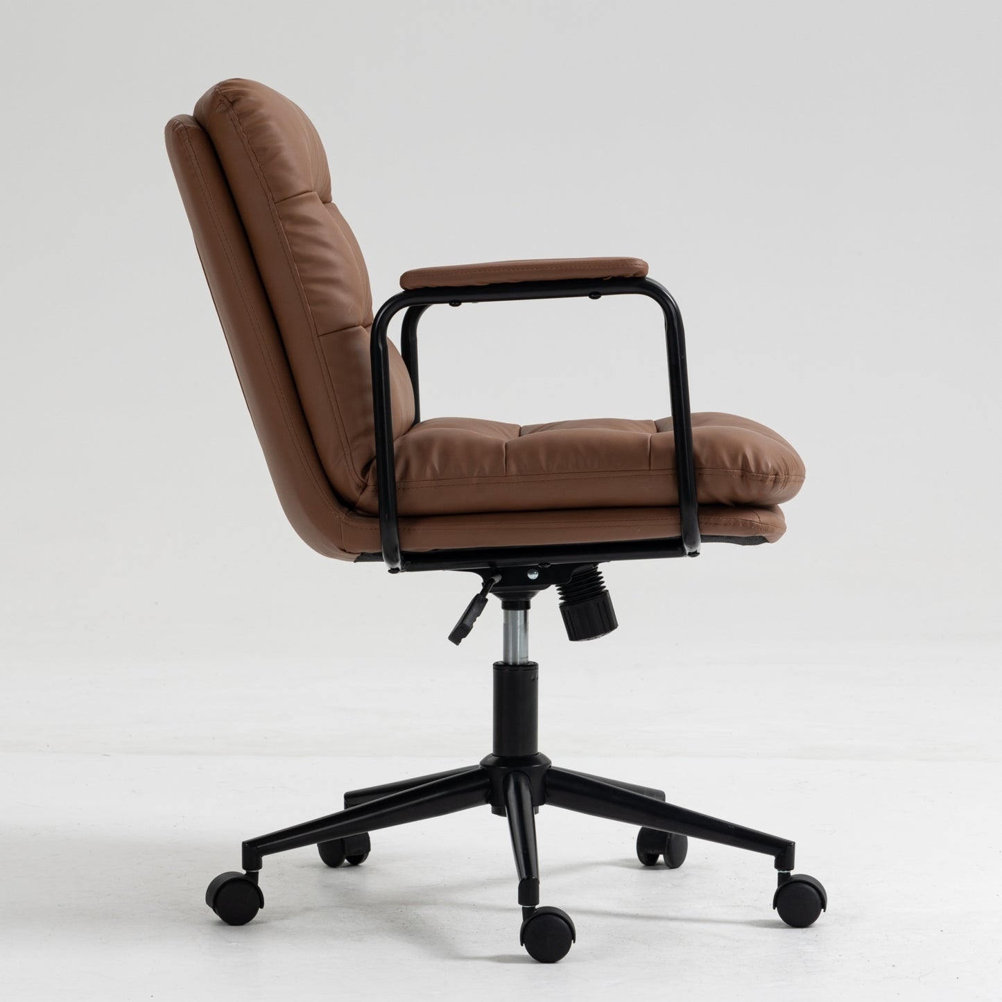Napa Contemporary Ergo Leather Desk Chair