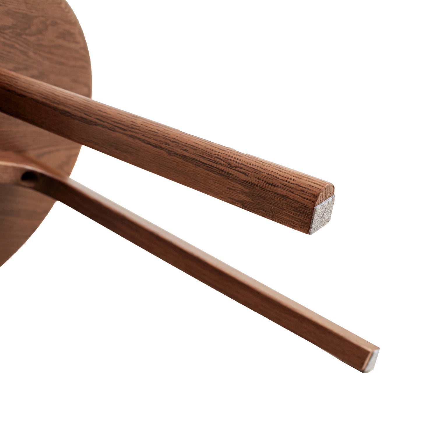 Bartholomew Craftsman Round Oak Side Table