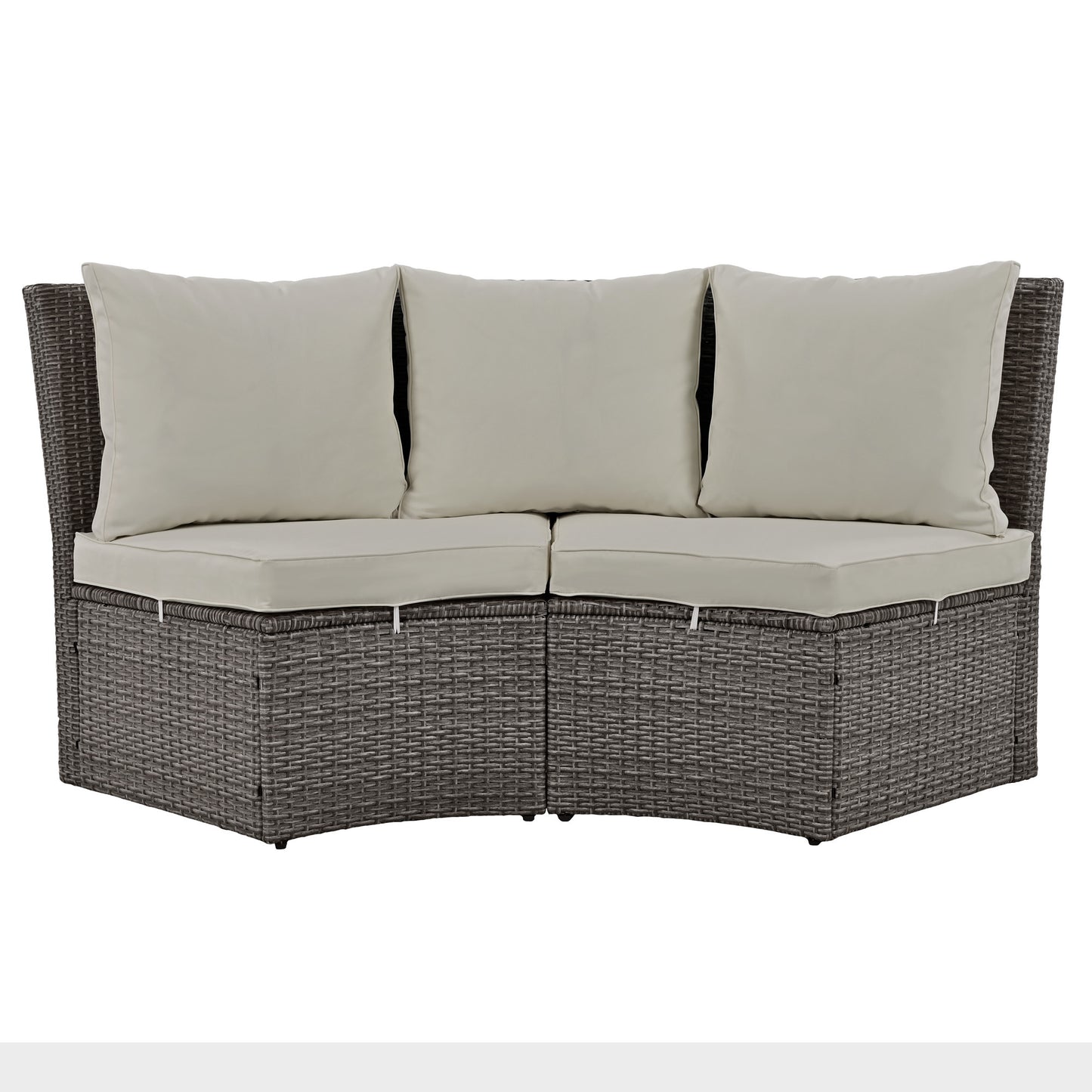 Justo Modern Patio Rattan Daybed