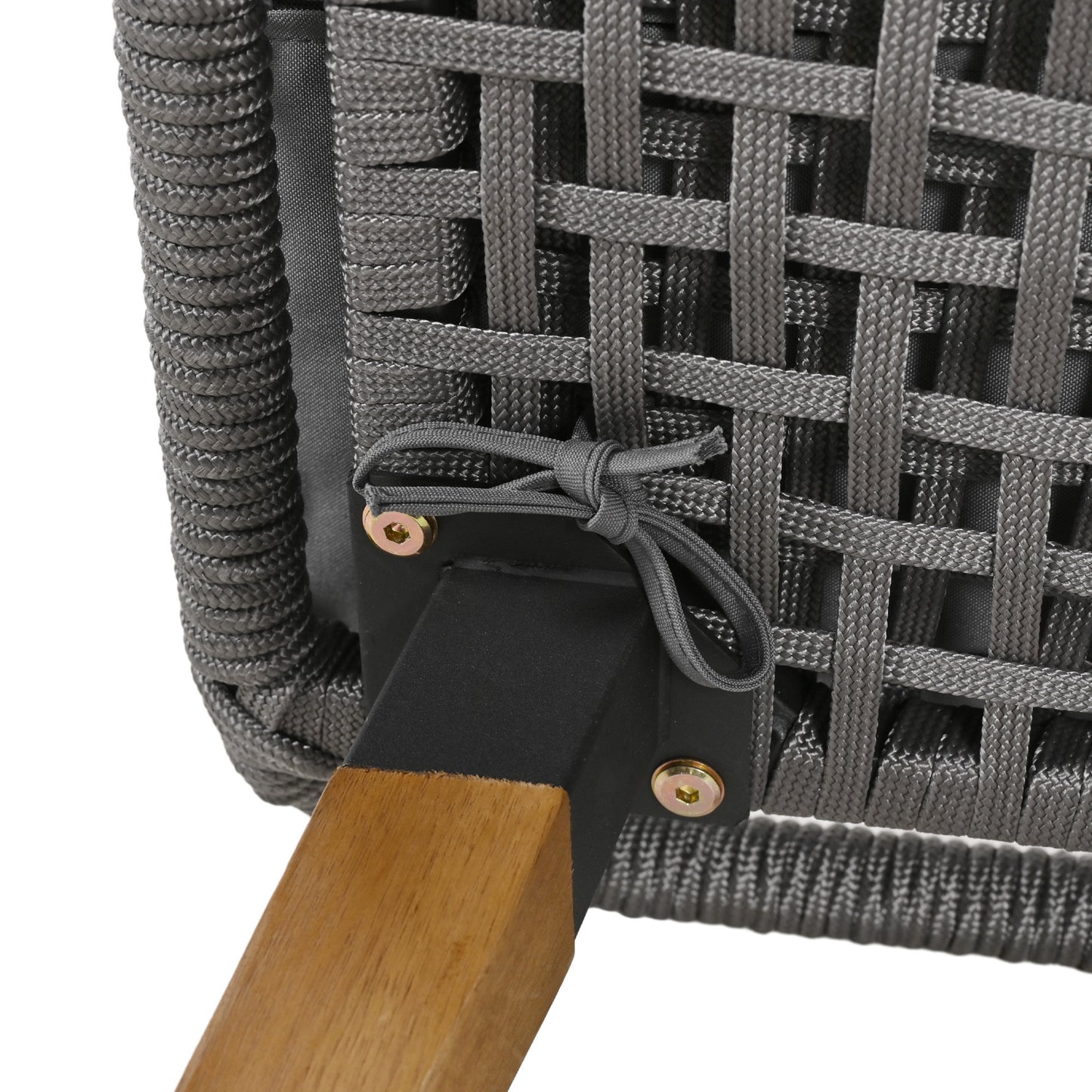 Calista Modern Patio Wicker Conversation Set
