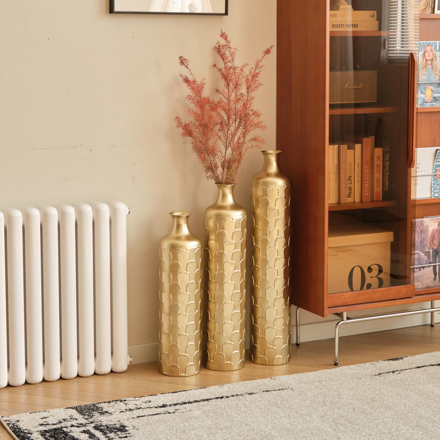 Niles Contemporary Glazed Floor Vases