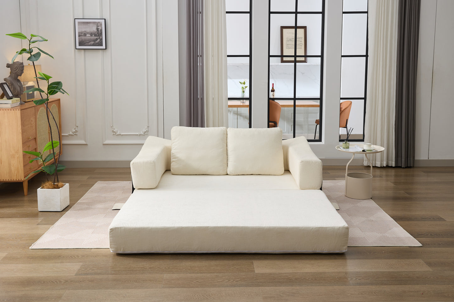 Healdsburg Contemporary Fold-Out Couch Sofa
