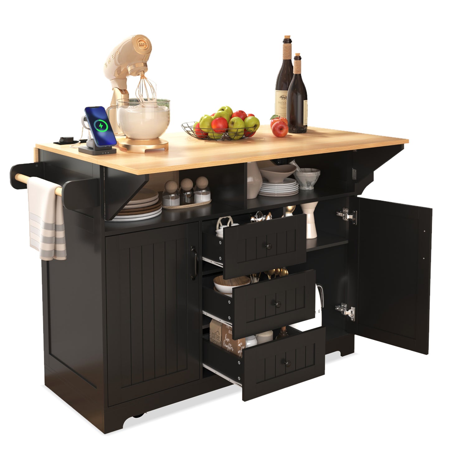 Lula Modern Simple Kitchen Island