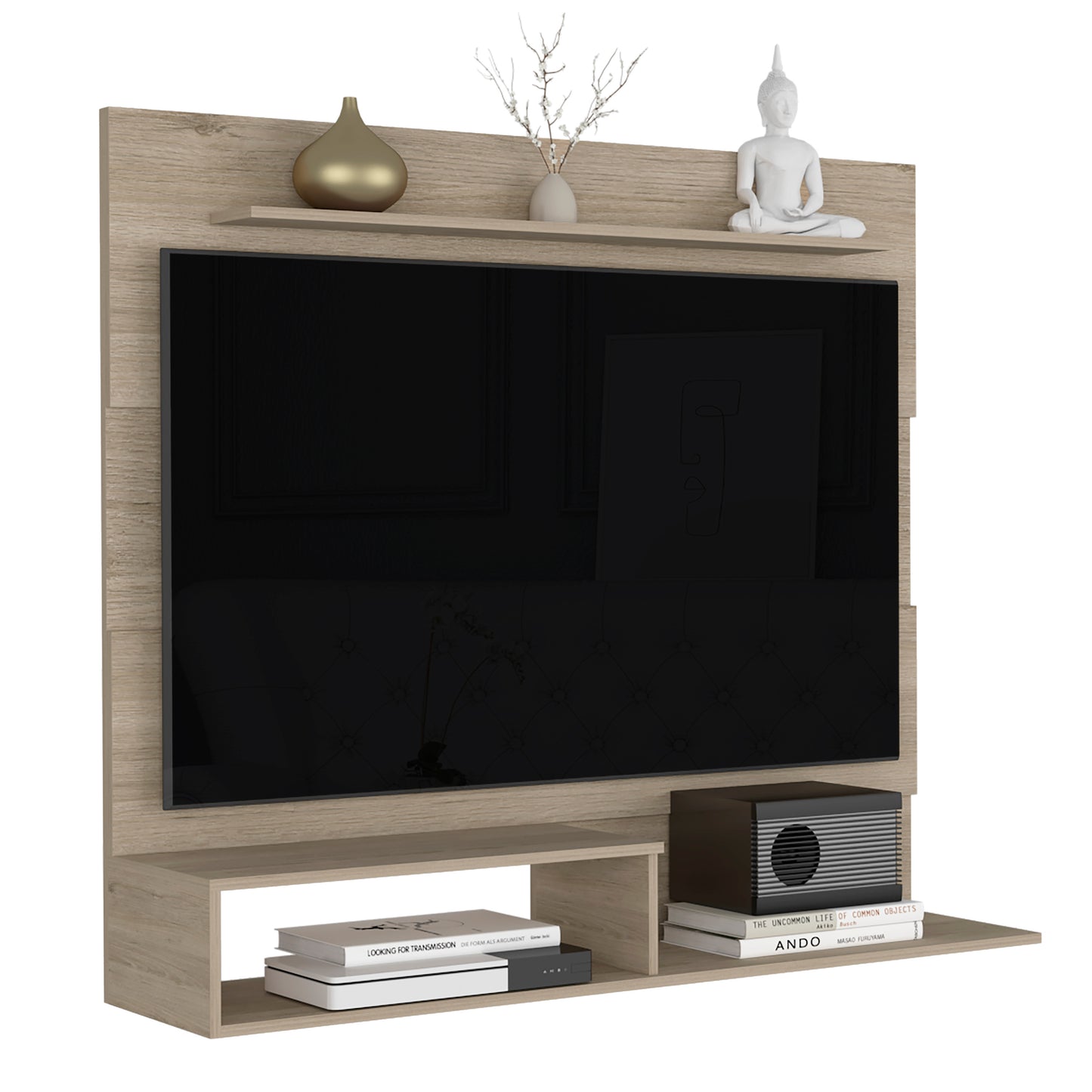 Ghivi Modern Albuquerque Light Pine Entertainment