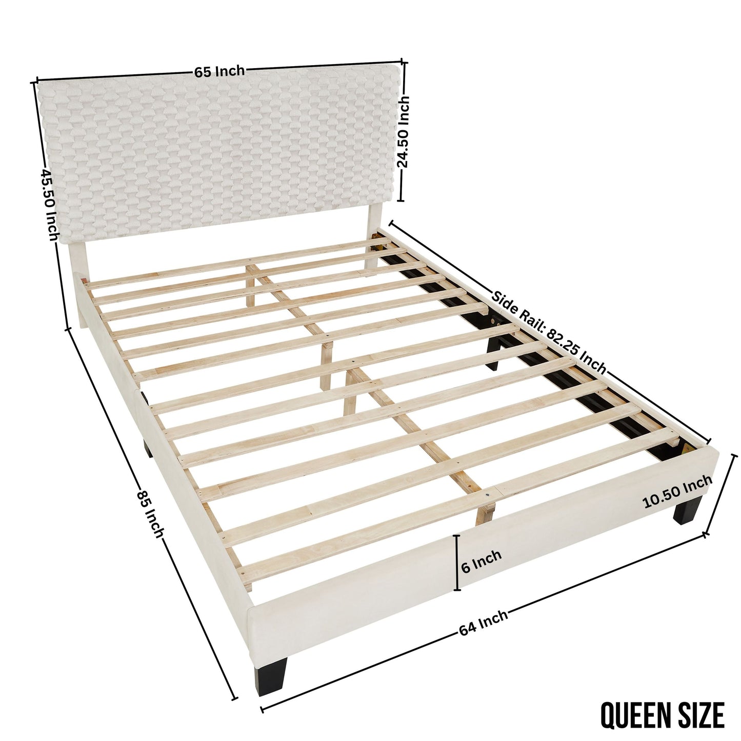 Niles Modern Plush Upholstered Bedroom Sets