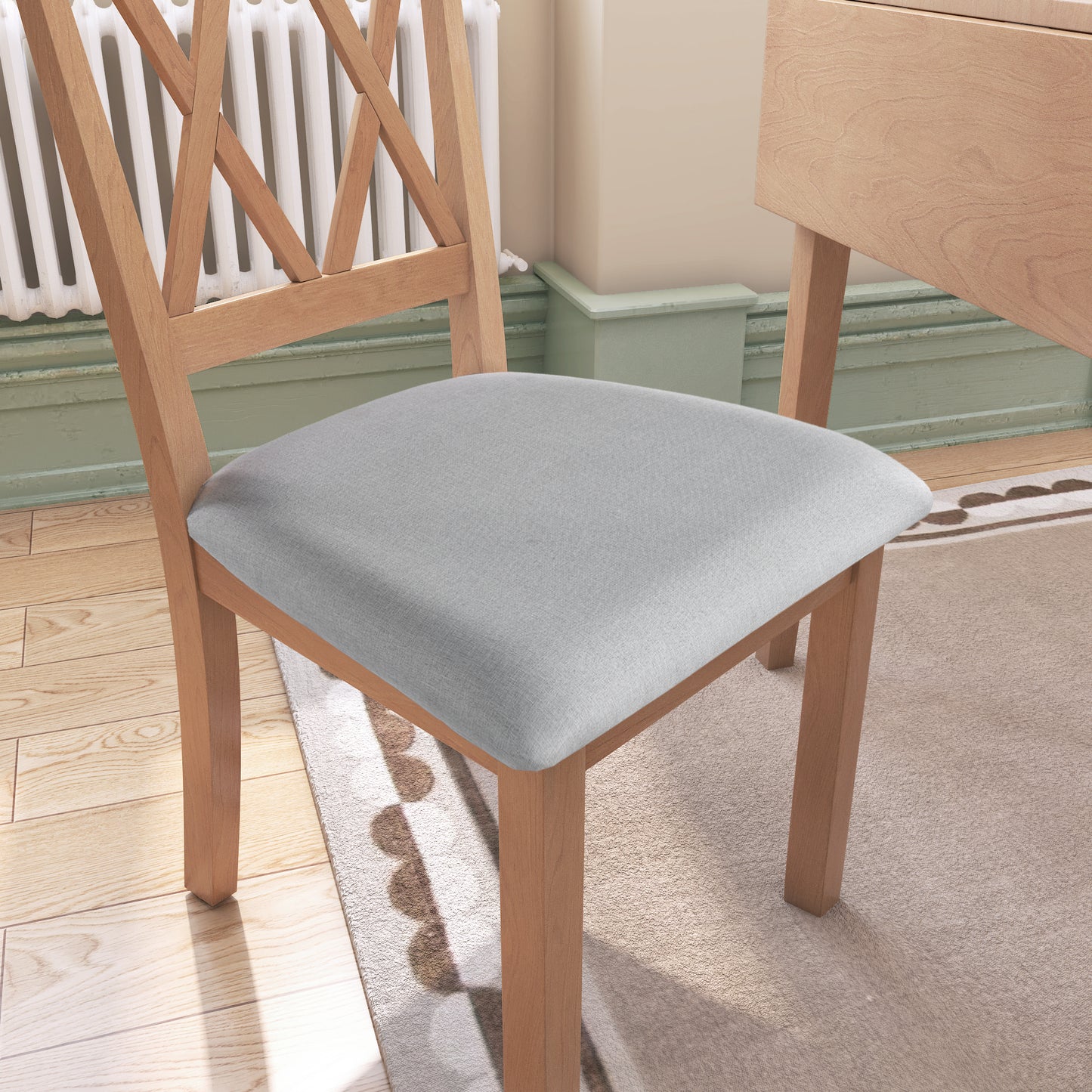 Westport Modern Leaf Kitchen Dining Set