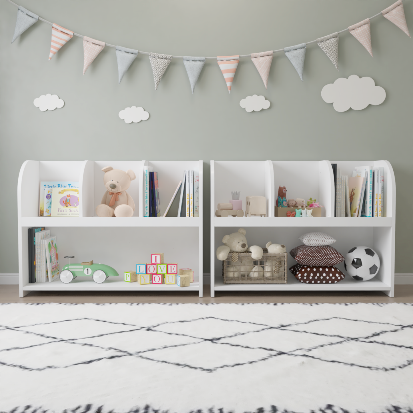 Bartholomew Modern Kids Bookcase