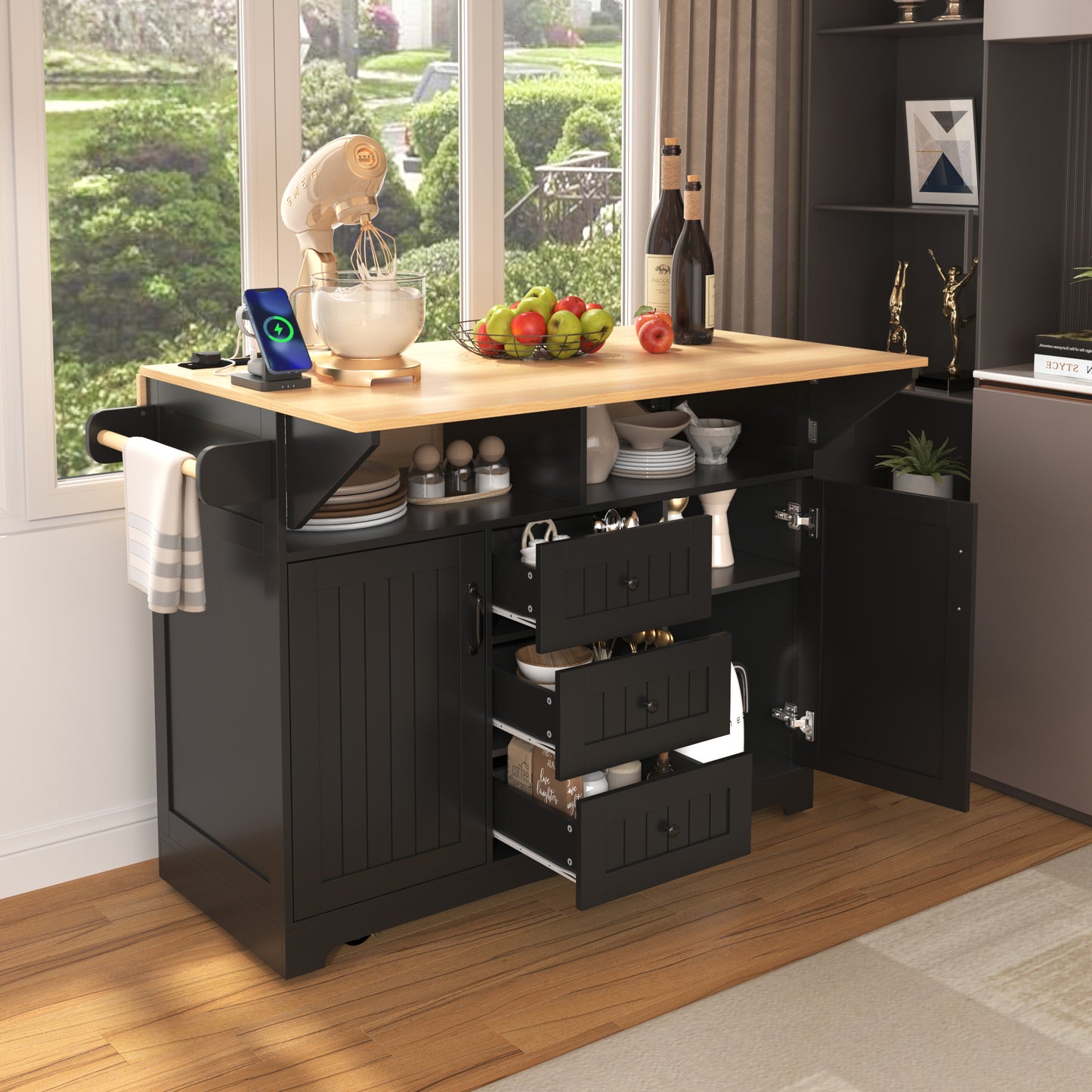 Lula Modern Simple Kitchen Island