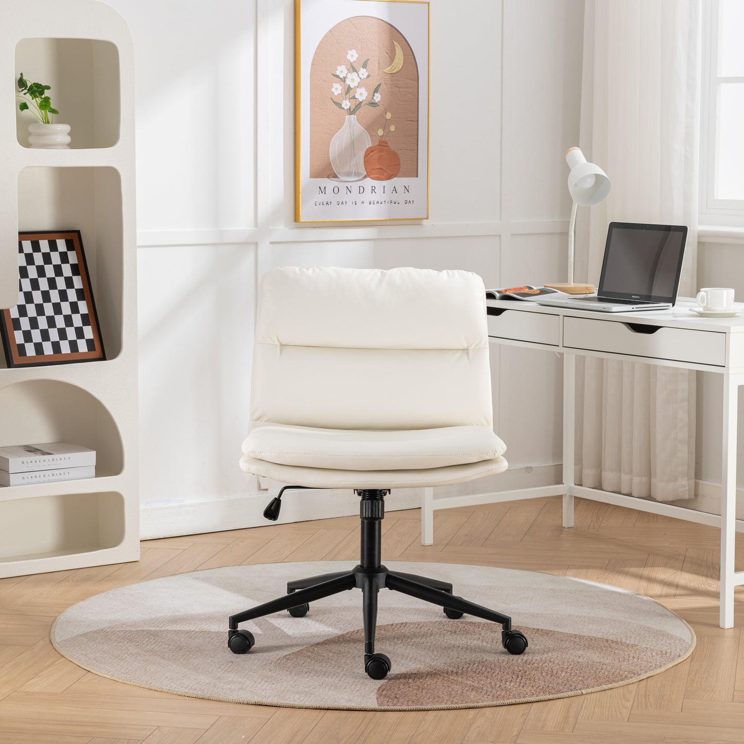 Centerville Contemporary Velvet Swivel Chair
